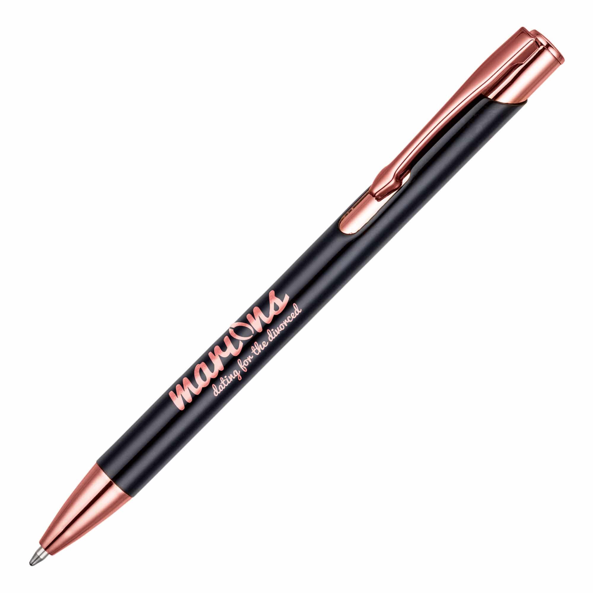 Beck Rose Gold Ball Pen - Image 2