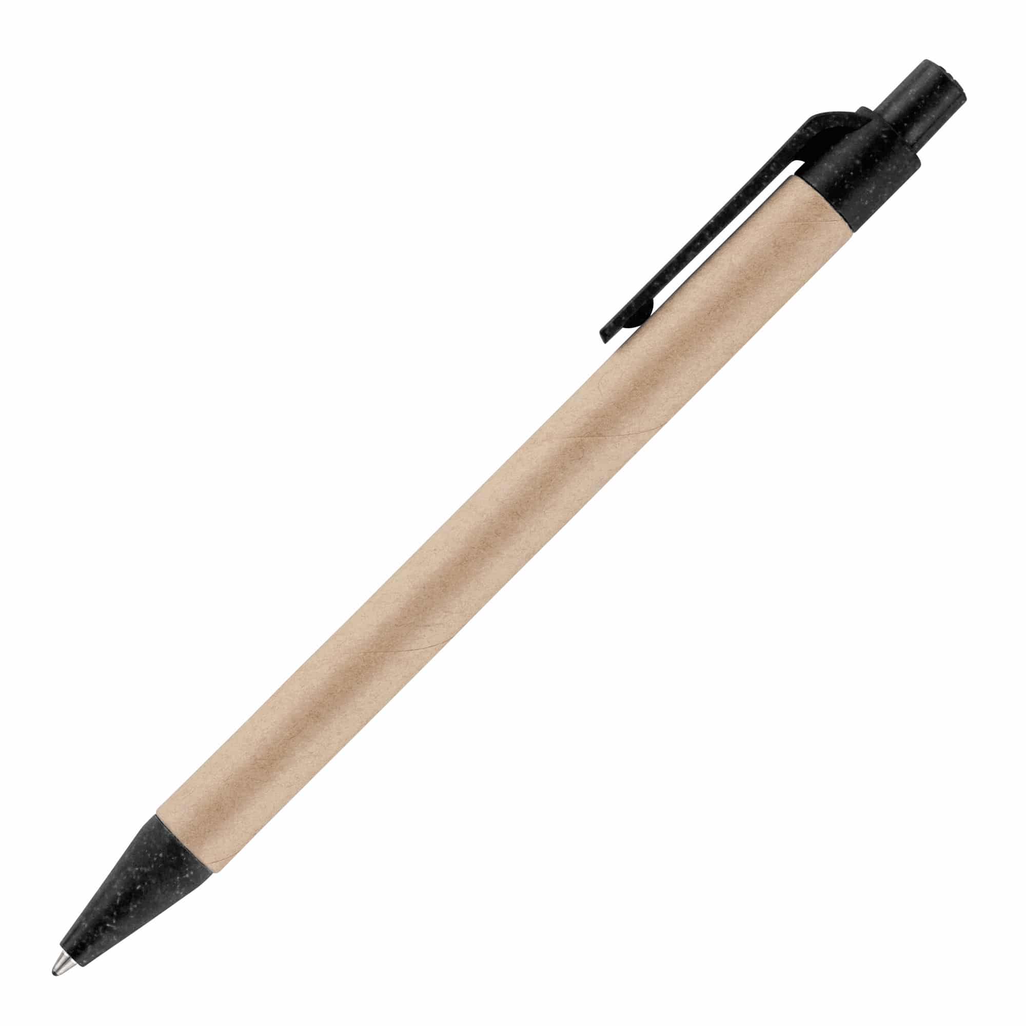 Ayr Card Ball Pen With Wheat Trim - Image 2