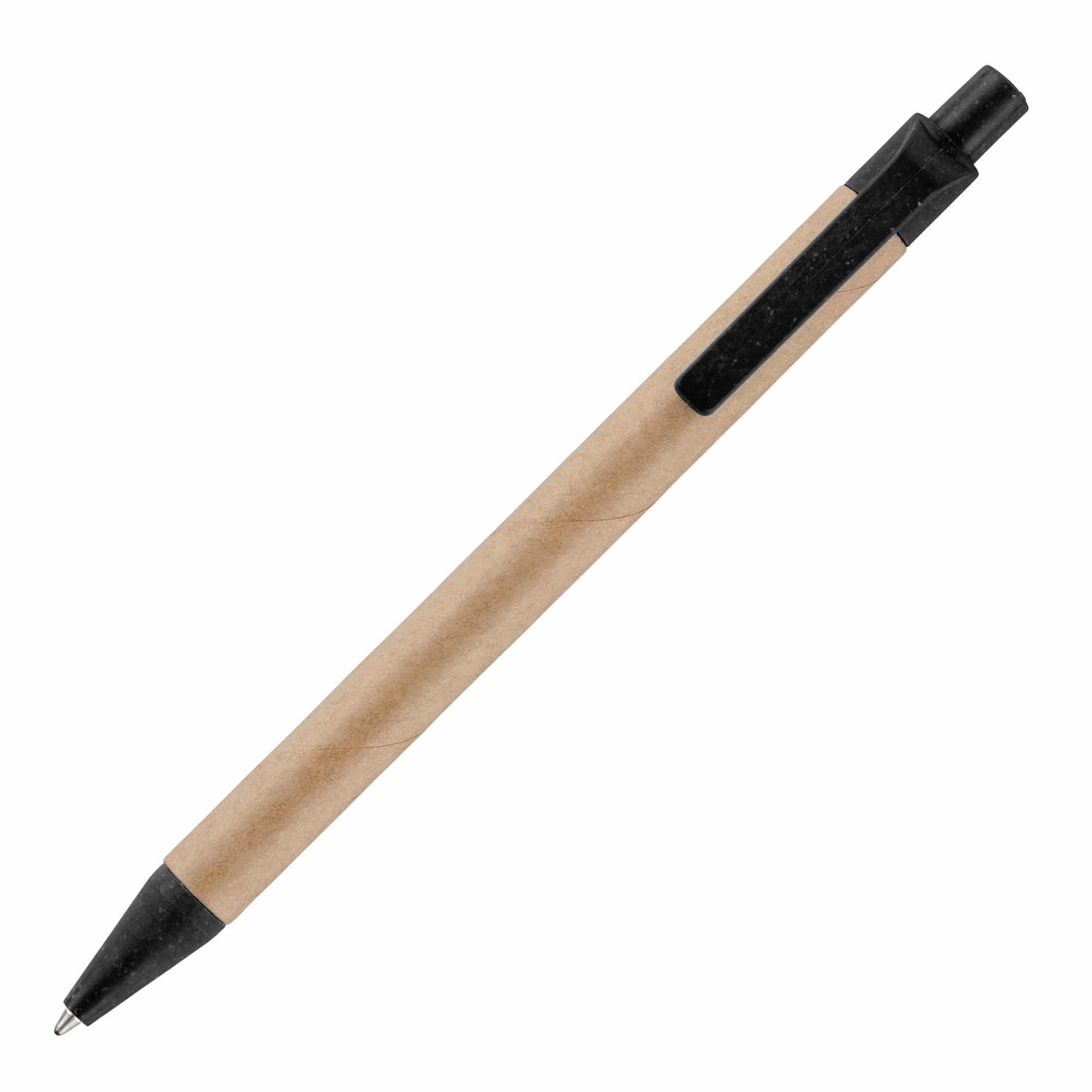 Ayr Card Ball Pen With Wheat Trim - Image 3