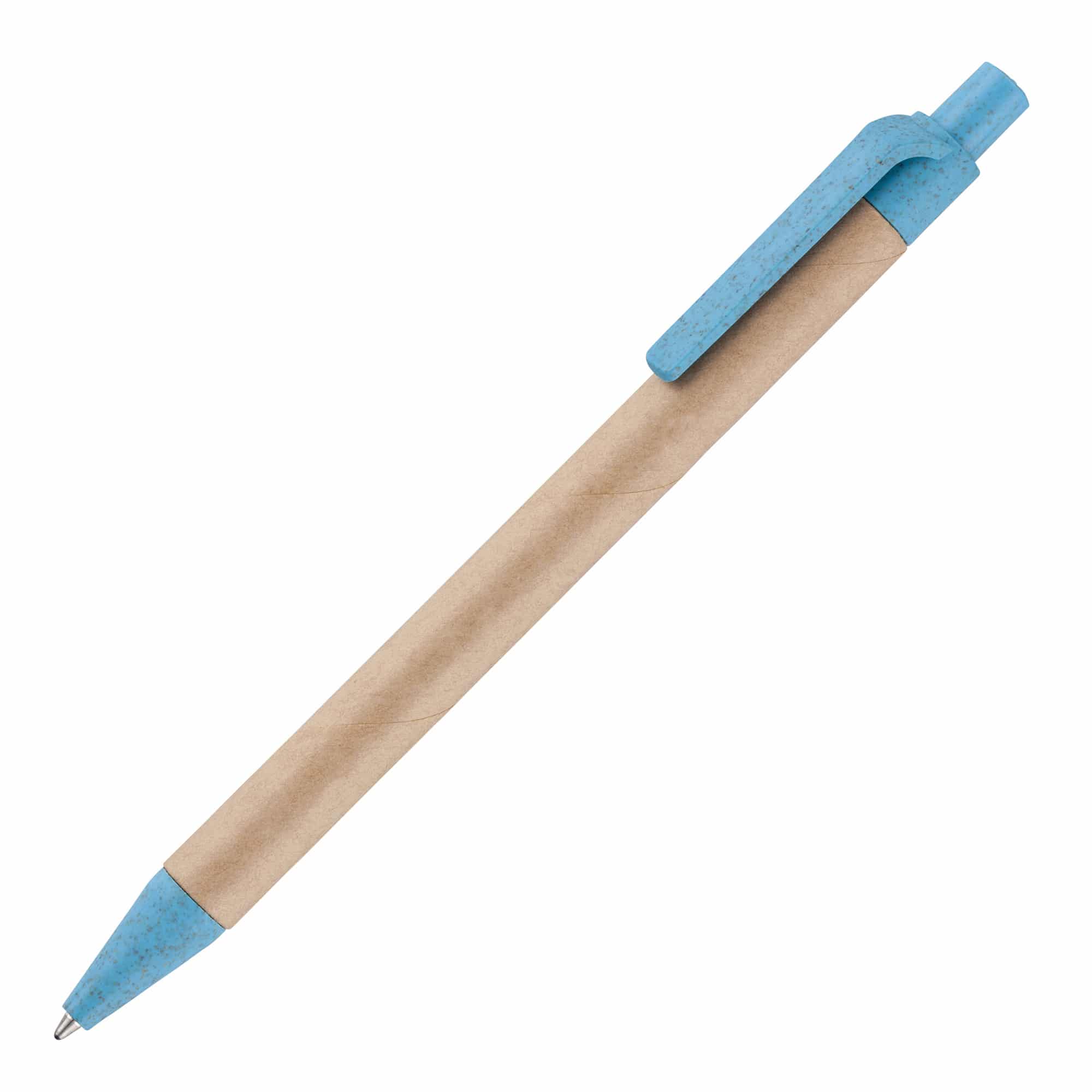 Ayr Card Ball Pen With Wheat Trim - Image 4