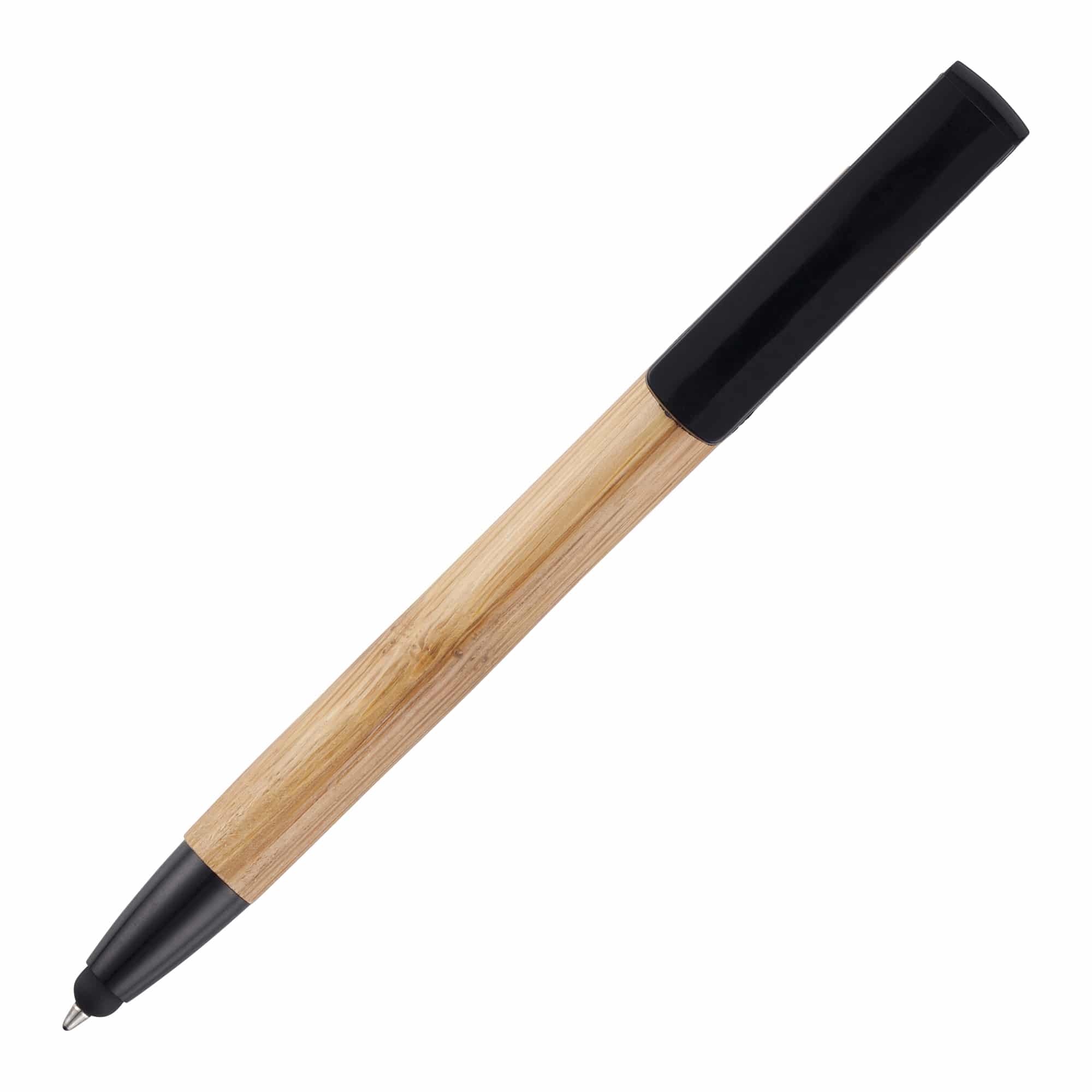 Phone Up Bamboo Multifunction Ball Pen - Image 3