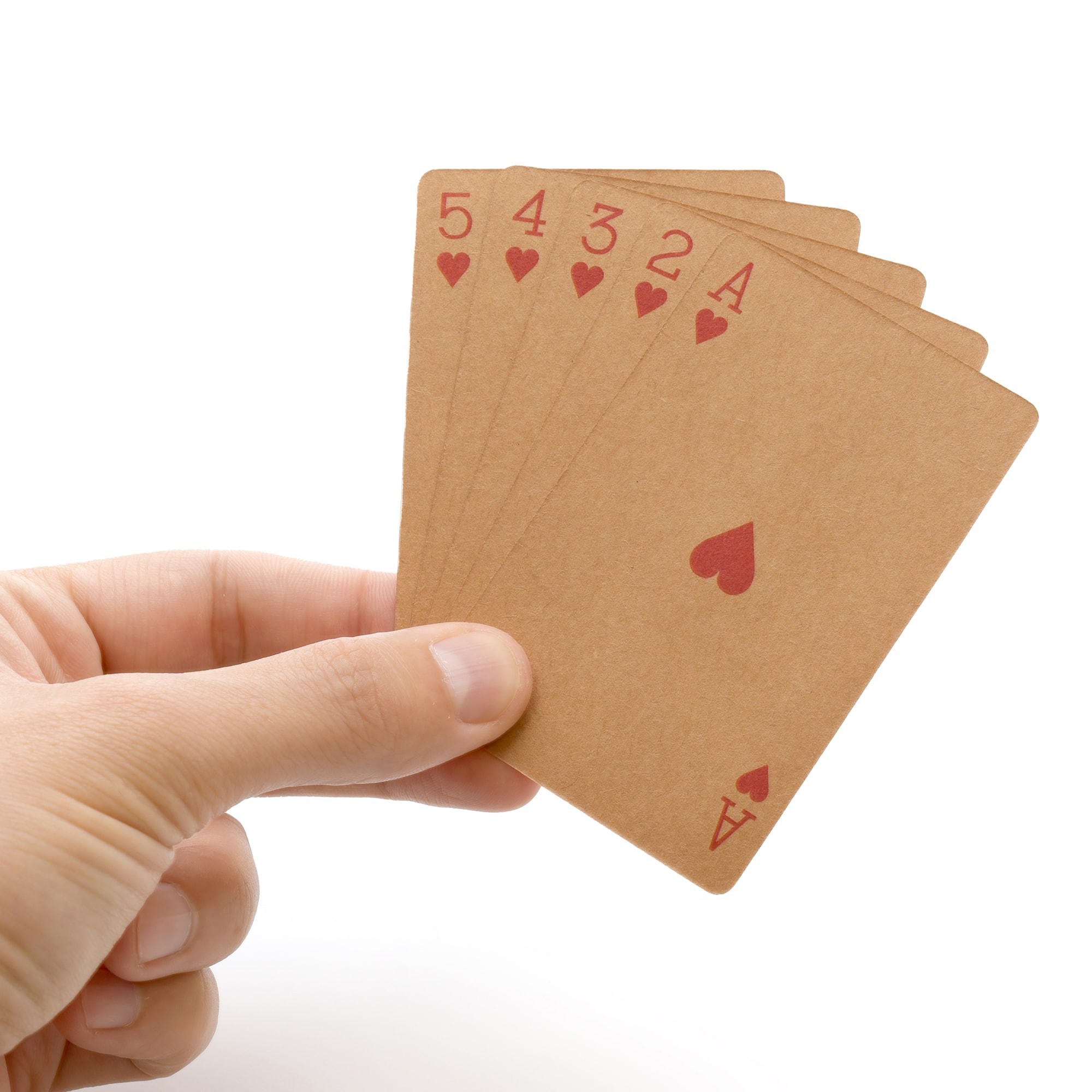 Promotional 250gsm Kraft Paper Playing Cards - Image 3