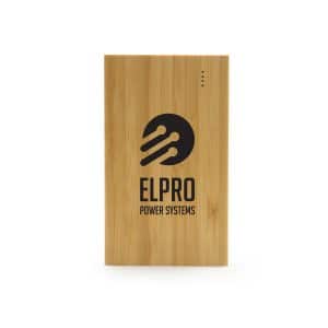 Type-C Promotional Bamboo Power Bank