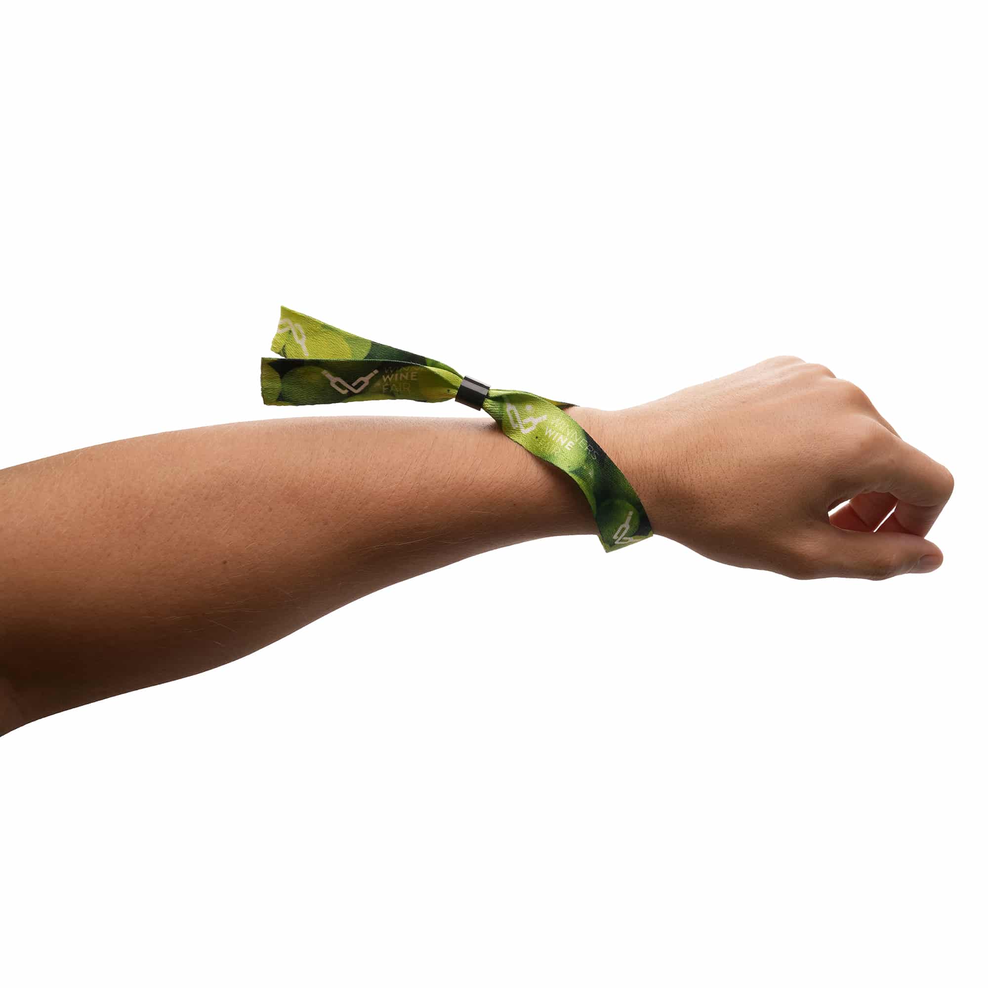 RPET Wristband with Secure Closing Clip - Image 2