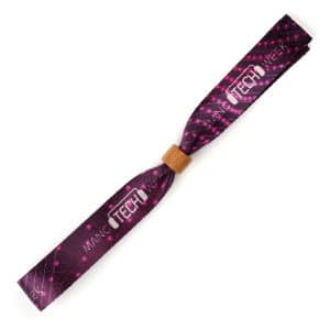 RPET Wristband With Wooden bead