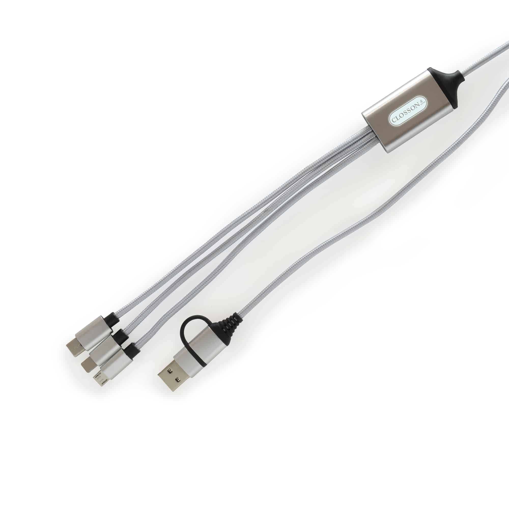 Branded 6 In 1 Light Up Charger - Image 2